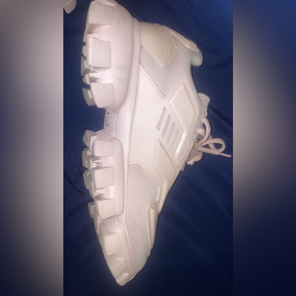 Prada Cloudbust Thunder Sneakers (Size 9)(Alabaster Pink). - Picture 7 of 11
